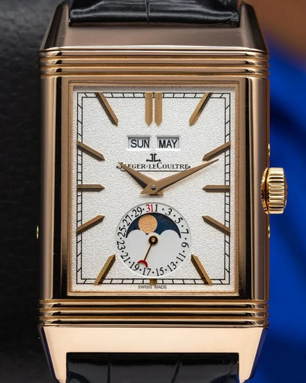 2018 Jaeger-LeCoultre Reverso Tribute Duoface Calendar 29.9MM Multiple Dial Leather Strap (Q3912420)