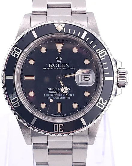 Rolex Submariner Date 40MM Black Dial Oyster Bracelet (16800)