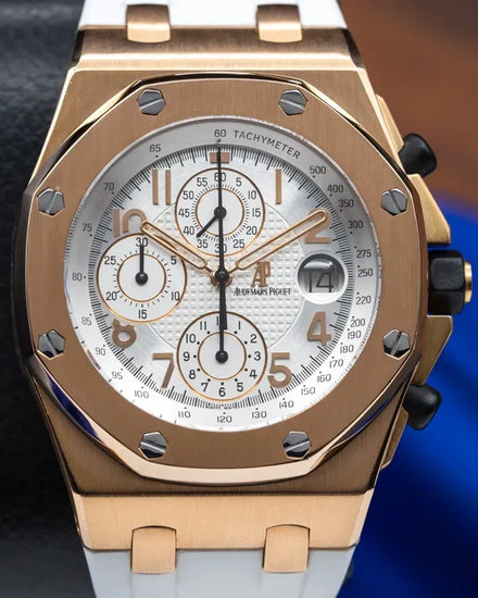 Audemars Piguet Royal Oak Offshore "Pride of Russia" L.E. 42MM White Dial Rubber Strap (26061OR)