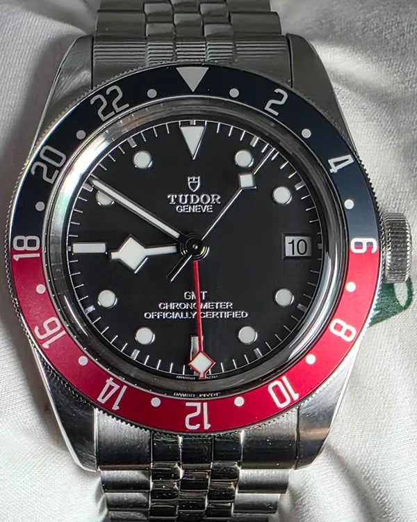 2022 Tudor Black Bay GMT "Pepsi" 41MM Black Dial Steel Bracelet (79830RB)