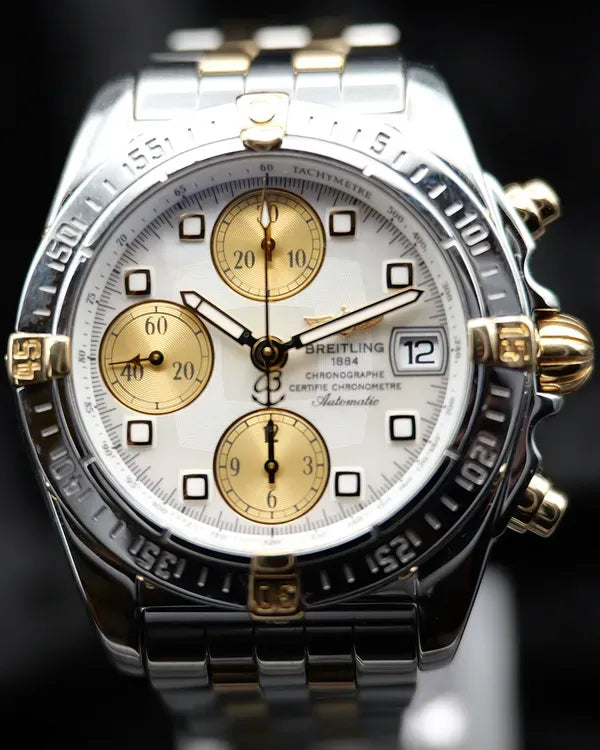 Breitling Cockpit 39MM White Dial Two-Tone Bracelet (B13358)