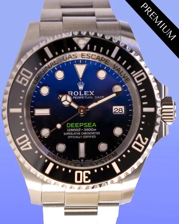 2025 Rolex Sea-Dweller Deepsea "James Cameron" 44MM Blue Dial Oyster Bracelet (136660)