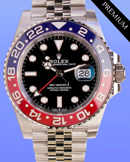 2025 Rolex GMT-Master II "Pepsi" 40MM Black Dial Jubilee Bracelet (126710BLRO)