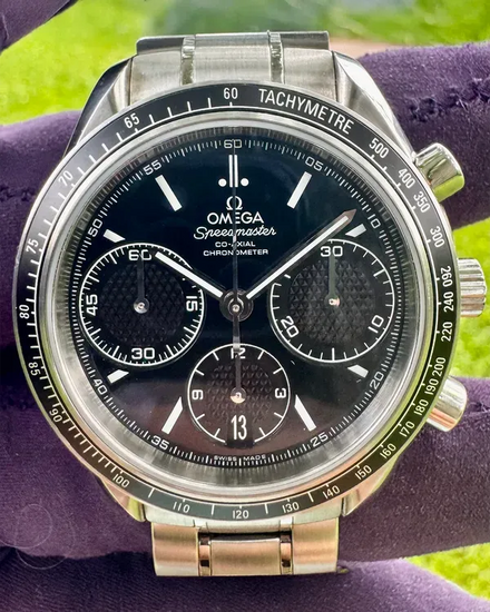 Omega Speedmaster Racing 40MM Black Dial Steel Bracelet (326.30.40.50.01.001)