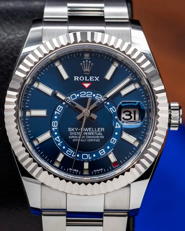 2020 Rolex Sky-Dweller 42MM Blue Dial Oyster Bracelet (326934)