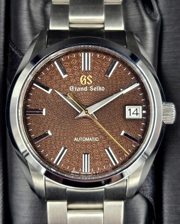 2018 Grand Seiko Heritage "20th Anniversary" L. E. 42MM Brown Dial Steel Bracelet (SBGR311)