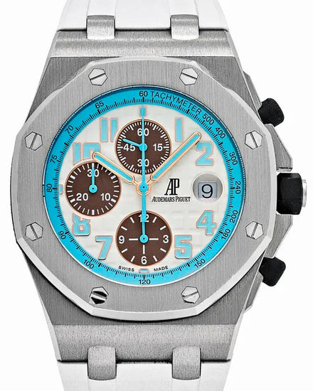 Audemars Piguet Royal Oak Offshore Chronograph "Montauk Highway" L.E. 42MM White Dial Rubber Strap (26187ST.OO.D801CR.01)