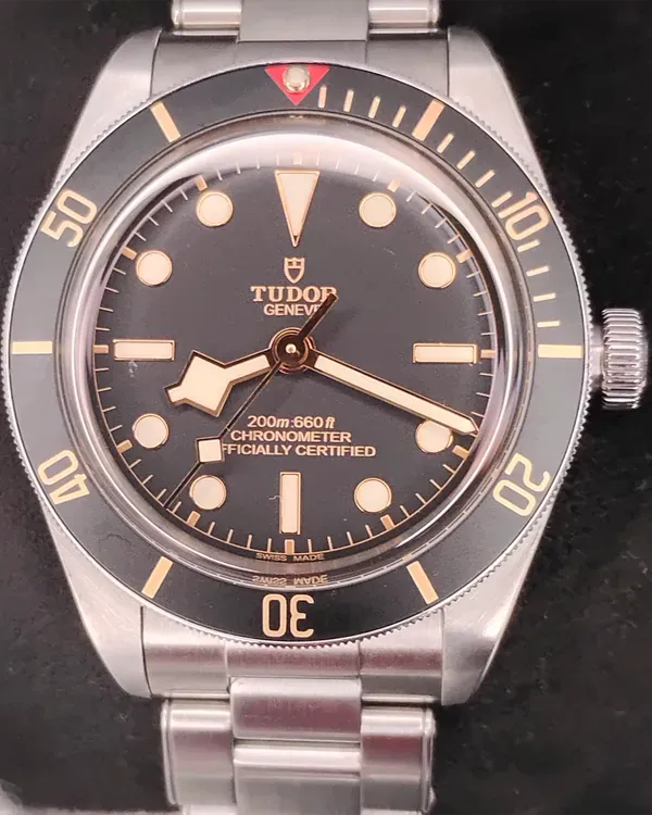 Tudor Black Bay Fifty-Eight 39MM Black Dial Steel Bracelet (79030N)