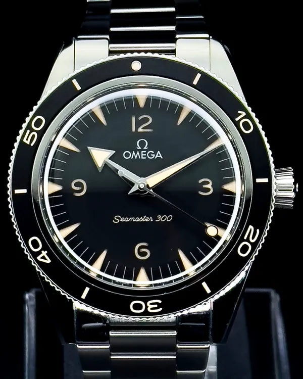 2021 Omega Seamaster 300 41MM Black Dial Steel Bracelet (234.30.41.21.01.001)