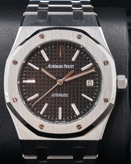 Audemars Piguet Royal Oak 39MM Black Dial Steel Bracelet (15300ST.OO.1220ST.03)