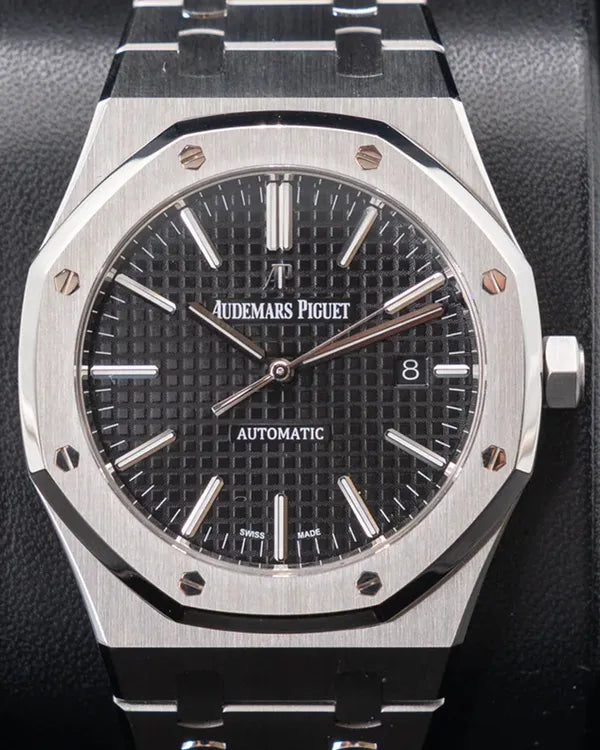 2017 Audemars Piguet Royal Oak 41MM Black Dial Steel Bracelet (15400ST.OO.1220ST.01)