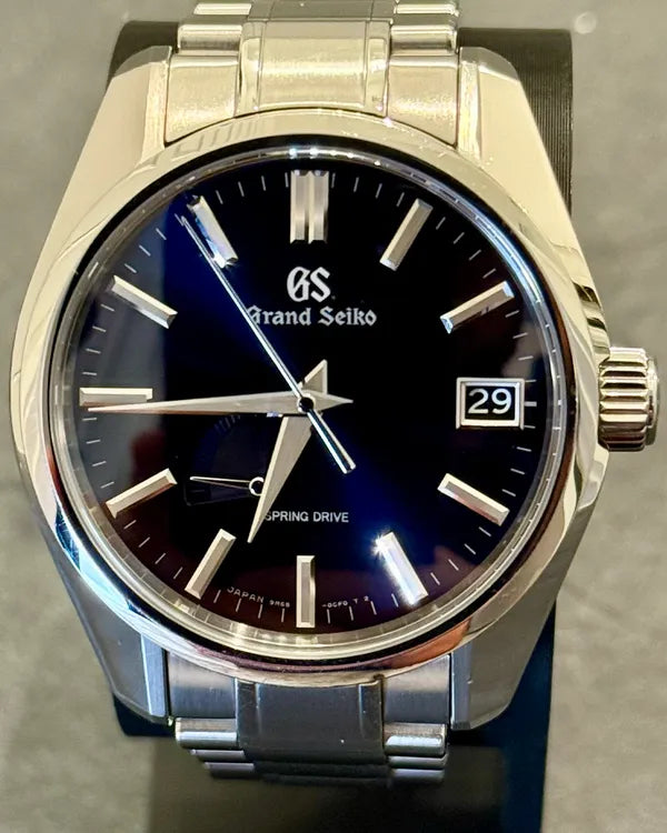 2020 Grand Seiko Heritage 40MM Blue Dial Steel Bracelet (SBGA375)