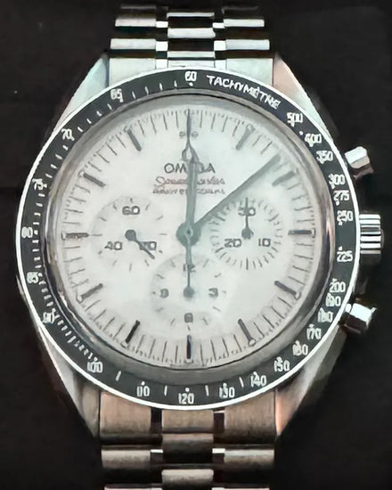 2024 Omega Speedmaster Professional Moonwatch 42MM White Dial Steel Bracelet (310.30.42.50.04.001)