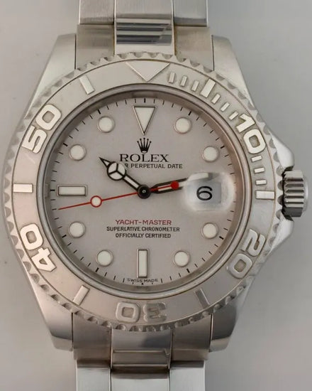 Rolex Yacht-Master 40MM Silver Dial Oyster Bracelet (16622)