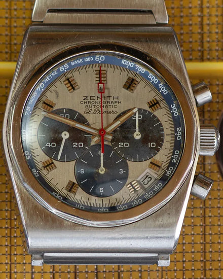 Zenith El Primero L.E. 38MM Silver Dial Steel Bracelet (A783)
