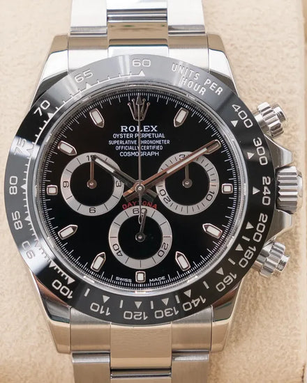 2020 Rolex Cosmograph Daytona 40MM Black Dial Oyster Bracelet (116500LN)