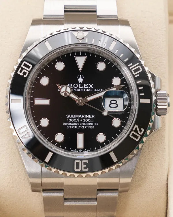 2025 Rolex Submariner Date 41MM Black Dial Oyster Bracelet (126610LN)