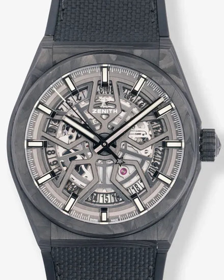 2021 Zenith Defy 41MM Skeleton Dial Textile Strap (10.9000.670)