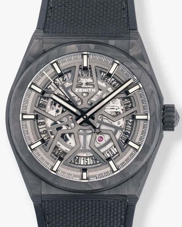 2021 Zenith Defy 41MM Skeleton Dial Textile Strap (10.9000.670)