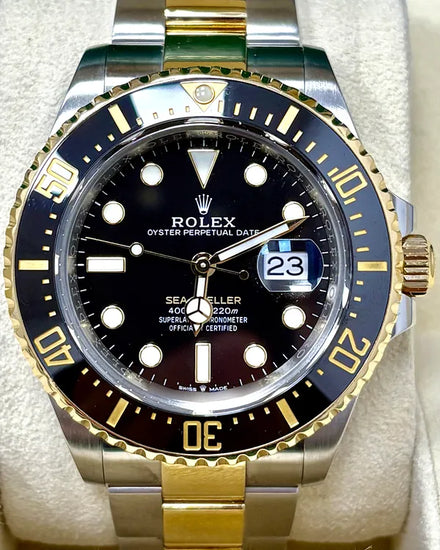 Rolex Sea-Dweller 43MM Black Dial Two-Tone Oyster Bracelet (126603)