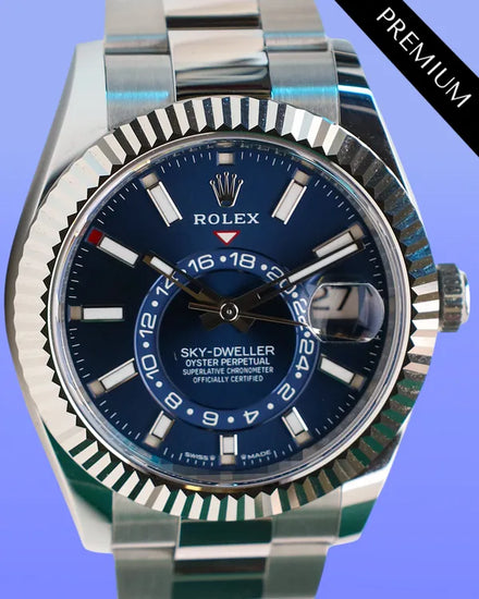 2025 Rolex Sky-Dweller 42MM Blue Dial Oyster Bracelet (336934)