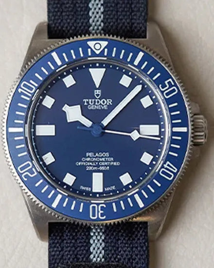 2024 Tudor Pelagos FXD 42MM Blue Dial Textile Strap (25707B/24)