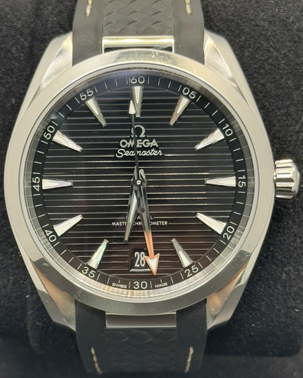 Omega Seamaster Aqua Terra 150M 41MM Black Dial Rubber Strap (220.12.41.21.01.001)