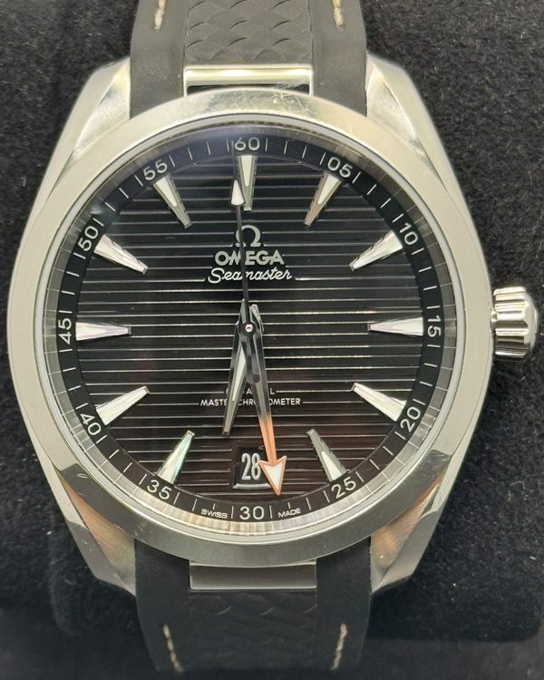 Omega Seamaster Aqua Terra 150M 41MM Black Dial Rubber Strap (220.12.41.21.01.001)