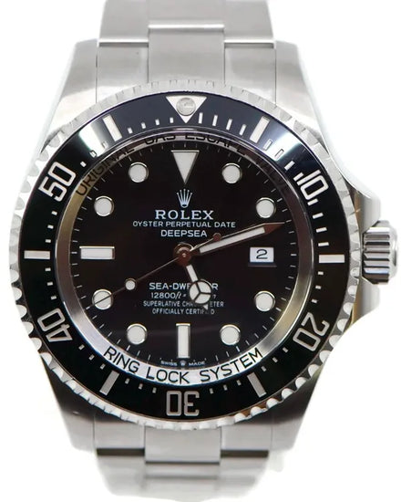 2018 Rolex Sea-Dweller Deepsea 44MM Black Dial Oyster Bracelet (126660)