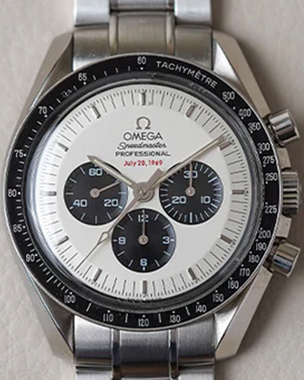2018 Omega Speedmaster Professional Moonwatch 35th Anniversary Apollo 11 L.E. 42MM White Dial Steel Bracelet (3569.31.00)