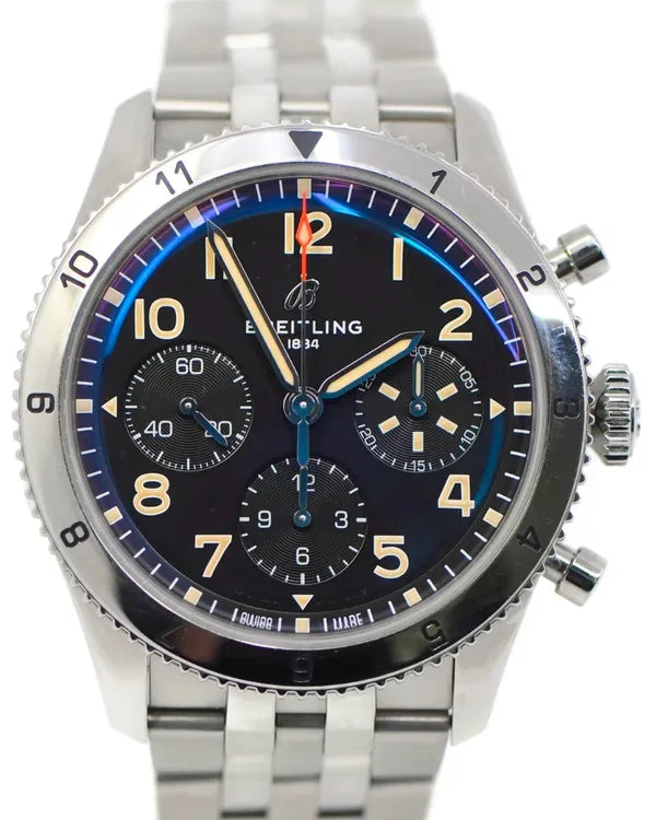 2024 Breitling Aerospace 40MM Green Dial Steel Bracelet (A23380)