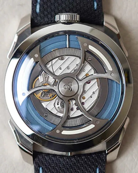MB&F MAD Edition 1 1S L.E. 42MM Skeleton Dial Leather Strap (M.A.D.1S)