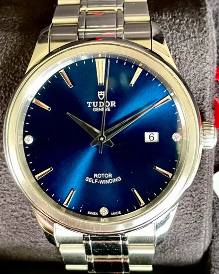 Tudor Style 41MM Blue Dial Steel Bracelet (12700)