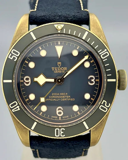 No Reserve - 2019 Tudor Black Bay Bronze 43MM Grey Dial Leather Strap (79250BA)