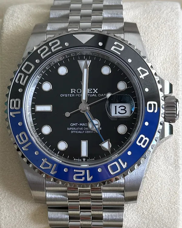 2025 Rolex GMT-Master II "Batgirl" 40MM Black Dial Jubilee Bracelet (126710BLNR)