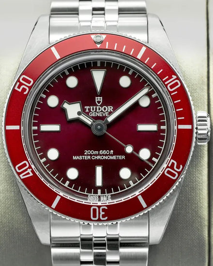 2025 Tudor Black Bay 58 39MM Red Dial Steel Bracelet (7939A1A0RU)