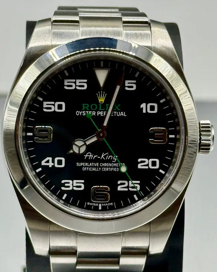 Rolex Air-King 40MM Black Dial Oyster Bracelet (116900)