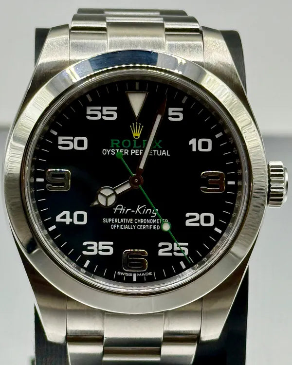 Rolex Air-King 40MM Black Dial Oyster Bracelet (116900)