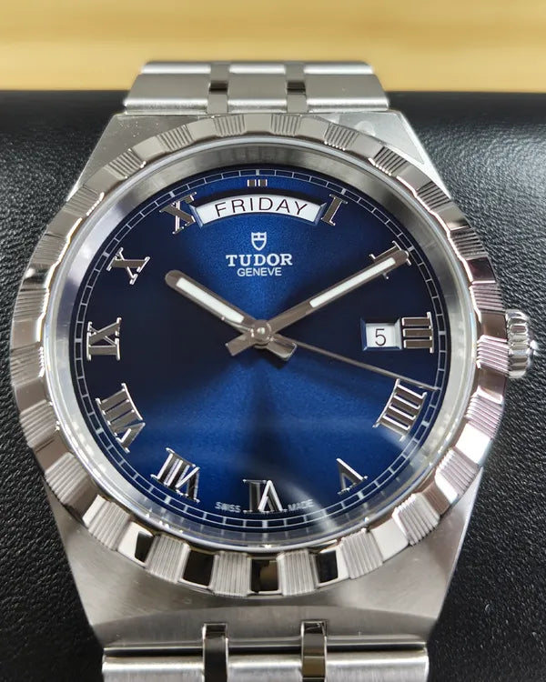 No Reserve - 2025 Tudor Royal 41MM Blue Dial Steel Bracelet (28600)