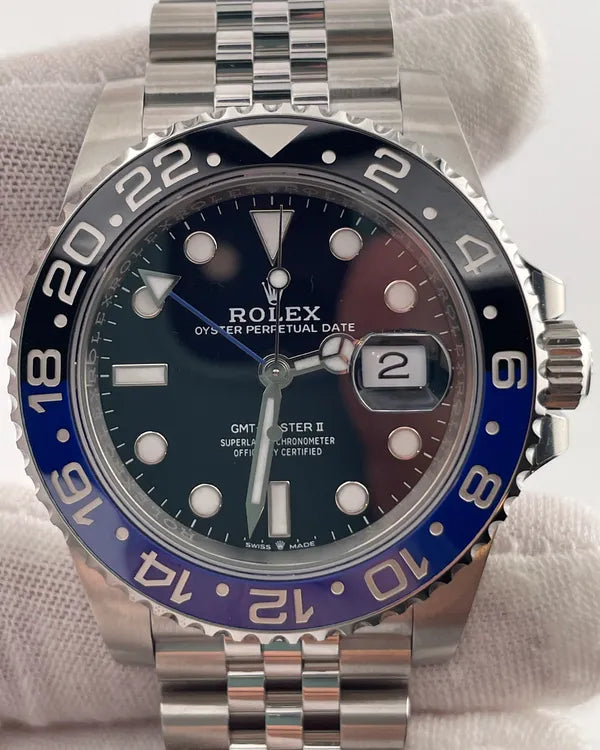 2025 Rolex GMT-Master II "Batgirl" 40MM Black Dial Jubilee Bracelet (126710BLNR)