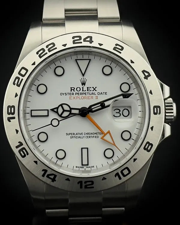2019 Rolex Explorer II "Polar" 42MM White Dial Oyster Bracelet (216570)