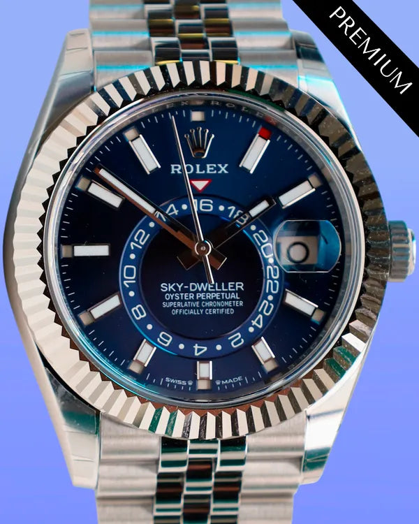2025 Rolex Sky-Dweller 42MM Blue Dial Jubilee Bracelet (336934)
