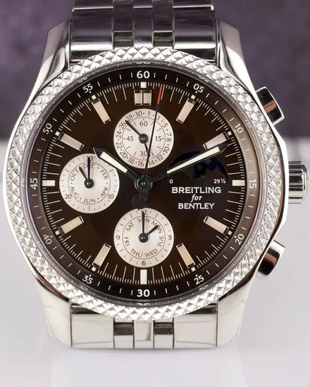 Breitling Bentley Mark VI 42MM Brown Dial Steel Bracelet (P1936212/Q540)