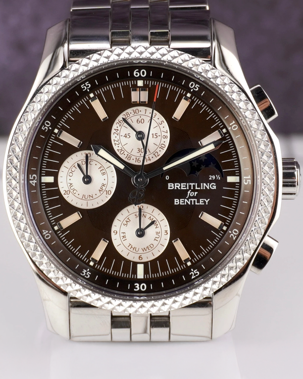 Breitling Bentley Mark VI 42MM Brown Dial Steel Bracelet (P1936212/Q540)