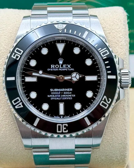 2022 Rolex Submariner No-Date 41MM Black Dial Oyster Bracelet (124060)