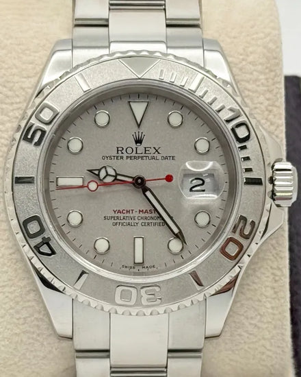 Rolex Yacht-Master 40MM Silver Dial Oyster Bracelet (16622)