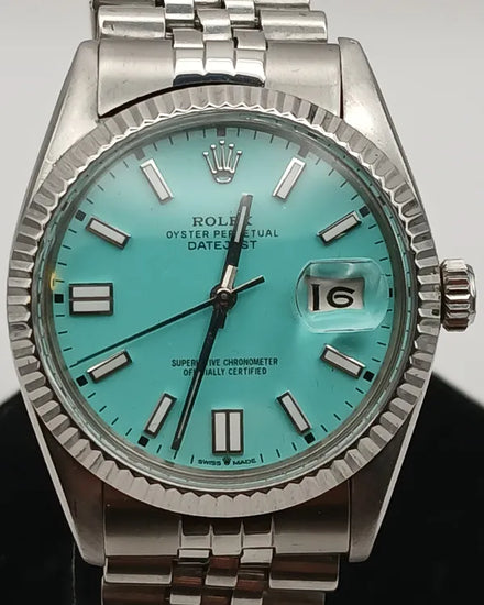 Rolex Datejust 36MM Aftermarket "Tiffany" Blue Dial Jubilee Bracelet (16014)