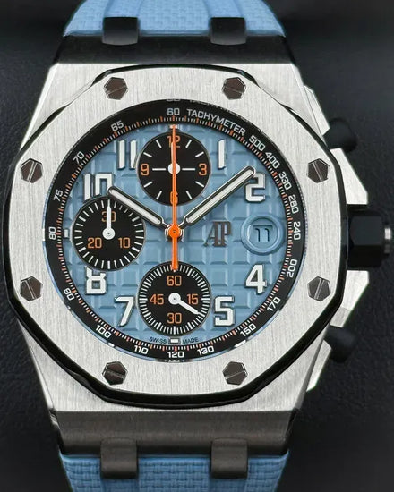 2023 Audemars Piguet Royal Oak Offshore 42MM Blue Dial Rubber Strap (26238ST.OO.A340CA.01)