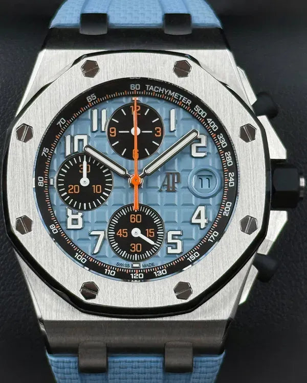 2023 Audemars Piguet Royal Oak Offshore 42MM Blue Dial Rubber Strap (26238ST.OO.A340CA.01)