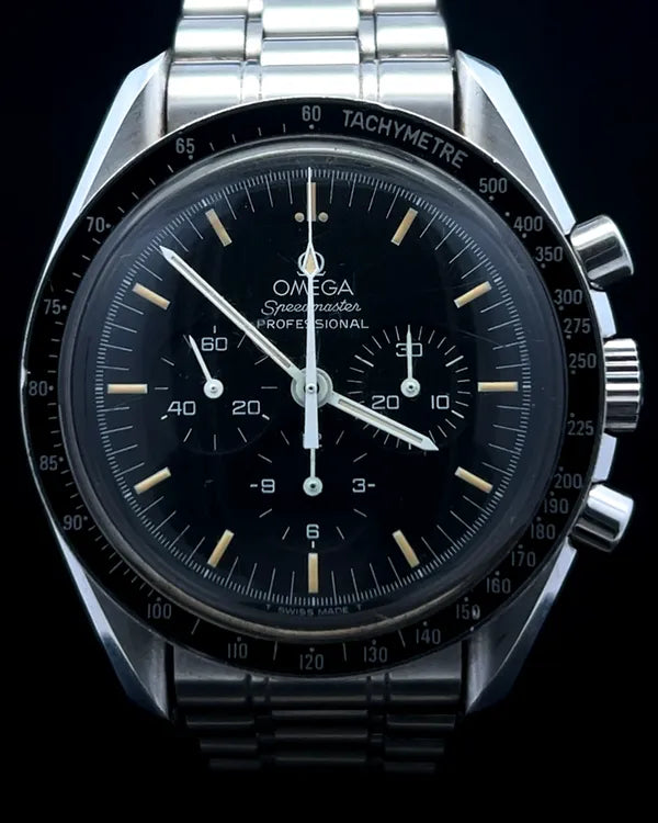 Omega Speedmaster Professional Moonwatch 42MM Black Dial Steel Bracelet (3570.50.00)